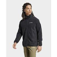 adidas Terrex Multi Full-Zip Fleece Jacket - Black - Mens