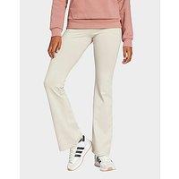 adidas Essentials Small Logo Flared Leggings - Brown - Womens