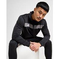 adidas Tiro 25 1/4 Zip Hoodie - Black - Mens
