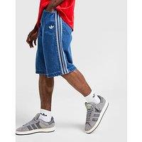 adidas Originals Firebird Denim Shorts - Blue - Mens