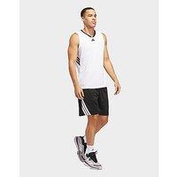 adidas Legends 3-stripes Basketball Shorts - Black - Mens