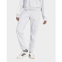 adidas Essentials 3-stripes French Terry Cuffed Pants - Grey - Womens