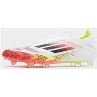 adidas F50 Elite Laceless FG - White - Mens