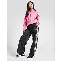 adidas Originals Girls' Wide Tricot Track Pants Junior - Black