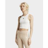 adidas Originals Essentials Ribbed Tank Top - Cloud White - Womens