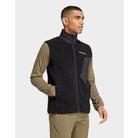 adidas Terrex Xploric High Pile Fleece Vest - Black - Mens