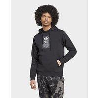 adidas Camo Lab Hooded Sweatshirt - Black - Mens