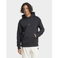 adidas City Escape Fleece Hoodie - Black - Mens