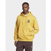 adidas Graphic Hoodie - Preloved Yellow - Mens