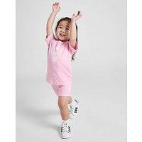 adidas Originals Girls' Repeat Trefoil T-Shirt/Shorts Set Infant - Pink