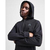 adidas Designed For Training Woven Full Zip Jacket - Black - Mens
