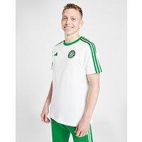 adidas Celtic DNA Short Sleeve T-Shirt - White - Mens