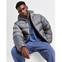 adidas Tonal Hooded Puffer Jacket - Grey Four - Mens