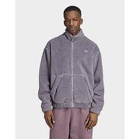 adidas Premium Essentials Polar Fleece Full-Zip Sweatshirt - Trace Grey - Mens