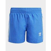 adidas Originals Adicolor 3-Stripes Swim Shorts - Blue - Mens