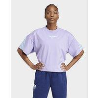 adidas Arsenal Future Icon Tee - Light Flash Purple - Womens