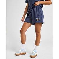 adidas Originals Sport Graphic Shorts - Blue - Womens