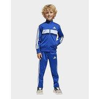 adidas Seasonal Essentials Tiberio 3-Stripes Tricot Track Suit Kids - Blue
