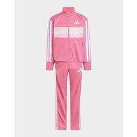 adidas Seasonal Essentials Tiberio 3-Stripes Tricot Track Suit Kids - Pink