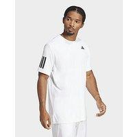 adidas Club Tennis Climacool 3-stripes Tee - White - Mens