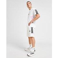adidas Tiro Colour Block Shorts - White - Mens
