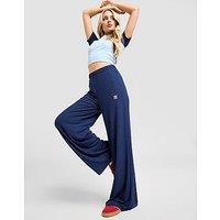 adidas Originals Essentials Rib Wide Joggers - Navy - Womens