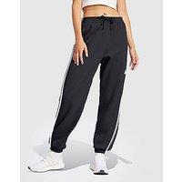 adidas Essentials 3-stripes French Terry Cuffed Pants - Black - Womens