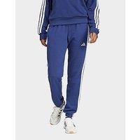 adidas Essentials 3-stripes French Terry Cuffed Pants - Blue - Womens