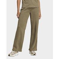 adidas Essentials Small Logo Feel Cozy Open-hem Pants - Green - Womens