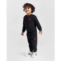 adidas Originals Trefoil Crew Tracksuit Infant - Black - Kids