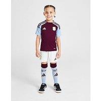 adidas Aston Villa 2024/25 Home Kit Children - Red