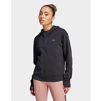 adidas Designed 4 Training Full-zip Hooded Sweatshirt - Black - Womens
