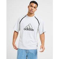 adidas Badge T-Shirt - Grey - Mens