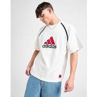 adidas Badge T-Shirt - White - Mens