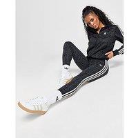 adidas Originals Snakeskin 3-Stripes Leggings - Black - Womens