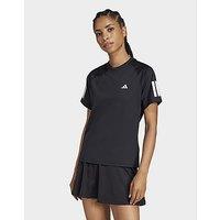 adidas Club 3-stripes Tennis Climacool Tee - Black - Womens