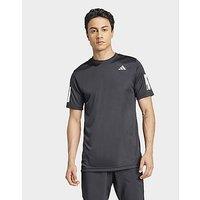 adidas Club Tennis Climacool 3-stripes Tee - Black - Mens
