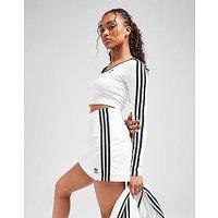 adidas Originals 3-Stripes Mini Skirt - White - Womens