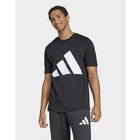adidas Essentials Big Logo Tee - Black - Mens