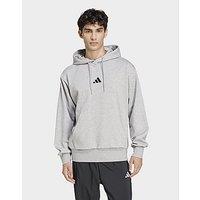 adidas Essentials Feelcozy Fleece Hoodie - Grey - Mens