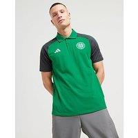 adidas Celtic Tiro 24 Polo Shirt - Green - Mens