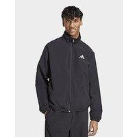 adidas Essential Small Logo Windbreaker - Black - Mens