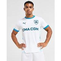 PUMA Olympique Marseille 2024/25 Home Shirt - White - Mens