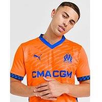 PUMA Olympique Marseille 2024/25 Third Shirt - Orange - Mens