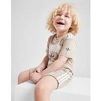 adidas Originals Varsity T-Shirt/Shorts Set Infant - brown