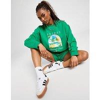 adidas Originals Island Club Crew Sweatshirt - Green - Womens
