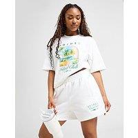 adidas Originals Island Club Shorts - White - Womens