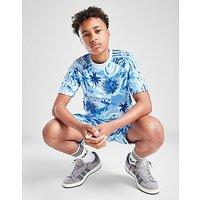 adidas Originals Palm All Over Print T-Shirt Junior - blue - Kids