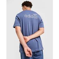 adidas Originals Stitch T-Shirt - Blue - Mens