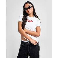 adidas Originals Campus Cut Out T-Shirt - White - Womens
